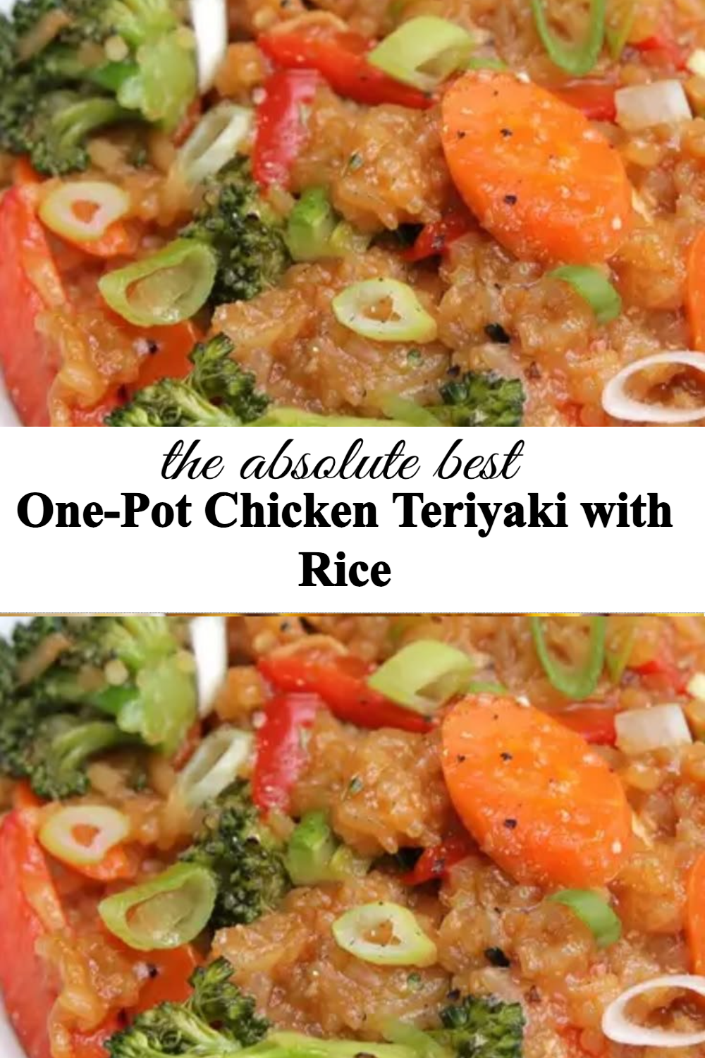 One-Pot Chicken Teriyaki with Rice