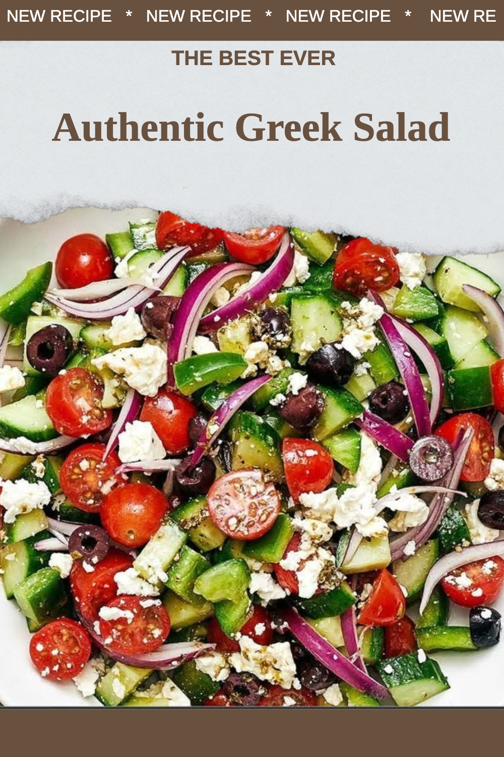 Authentic Greek Salad