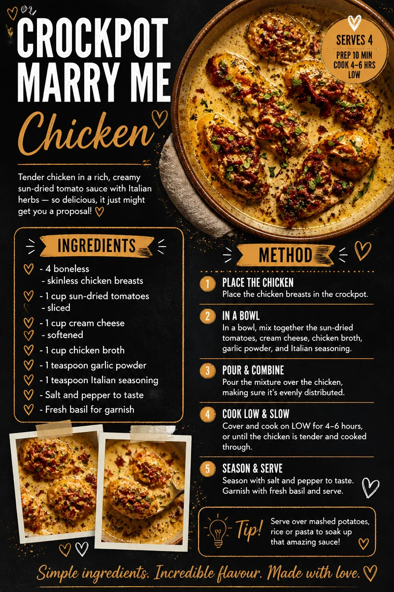 Crockpot Marry Me Chicken