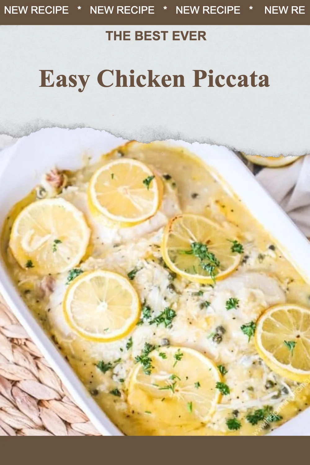 Easy Chicken Piccata