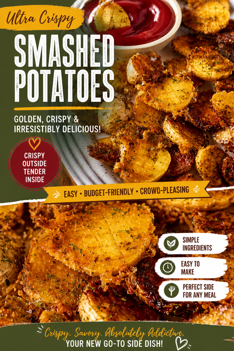 Crispy Garlic Parmesan Potatoes That’ll Steal the Show