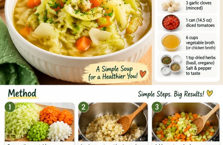 Healthy Cabbage Soup Diet for Rapid Weight Loss