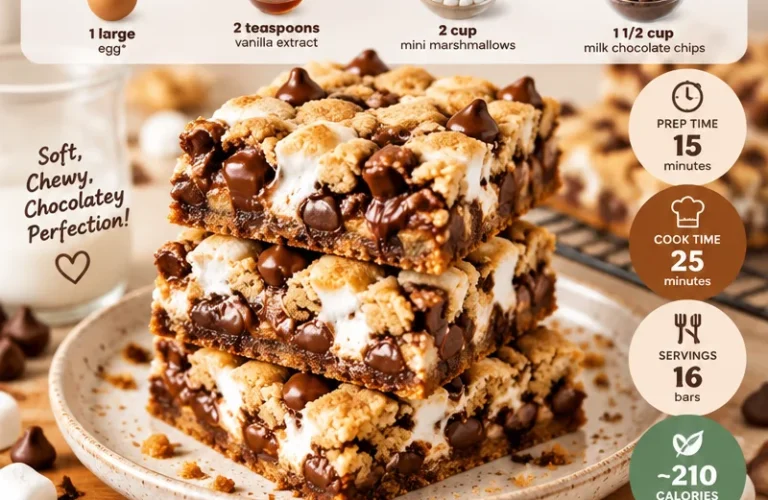 Delicious gluten-free s'more bars with chocolate and marshmallows