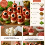 Halloween Vampire Bite Cupcakes